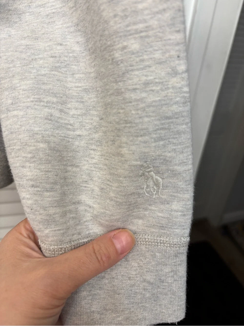 Polo Ralph Lauren Men’s  Big Pony Crewneck Sweatshirt Gray